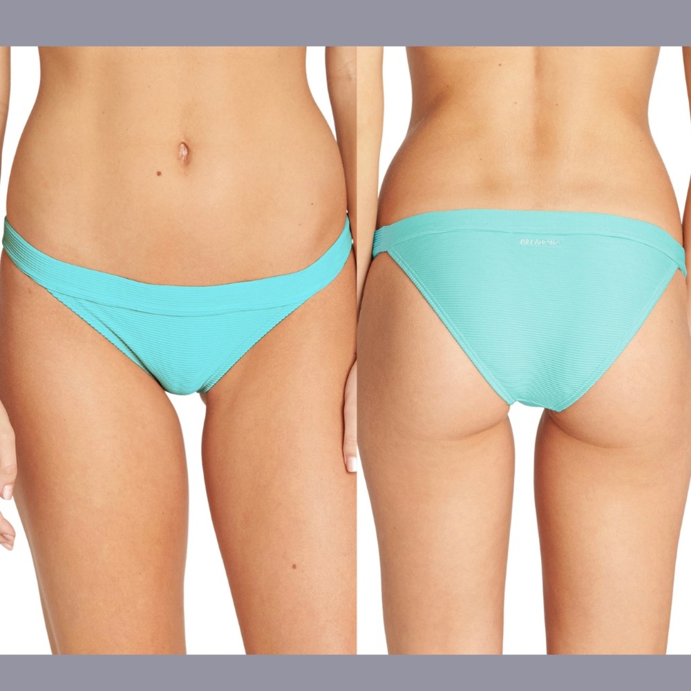 NWT Billabong [ Medium‎ ] Tan Lines Ribbed Bikini Bottoms in Tropic Sage